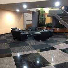 Custom carpet tile design